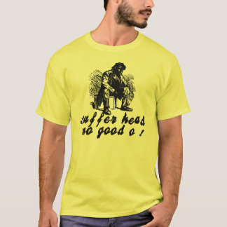 Lida Head ingen bra nolla! StamgästT-tröja Tee Shirt