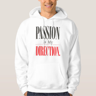 Lidande Är Min Riktning Motiverande Hoodie