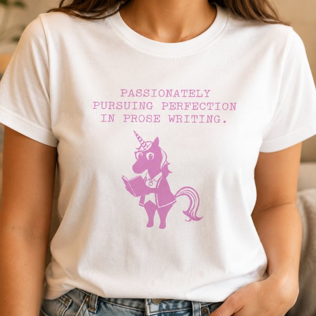 Lidande Förföljelse Perfektion Prosa Skrivande T Shirt (Skapare uppladdad)