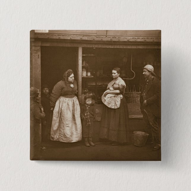 Lidande person från floden, från 'gataliv i Lon Knapp (Framsida)