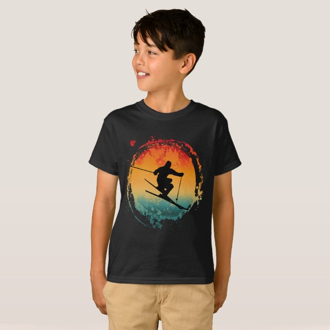 LIDANDES RETRO VINTAGE T-Shirt (Hel framsida)