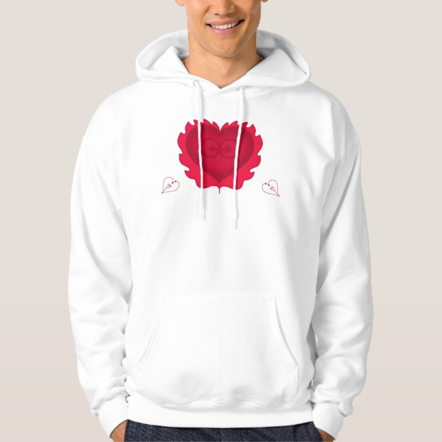 Lidandet Av Romantisk Kärlek Hoodie (Framsida)