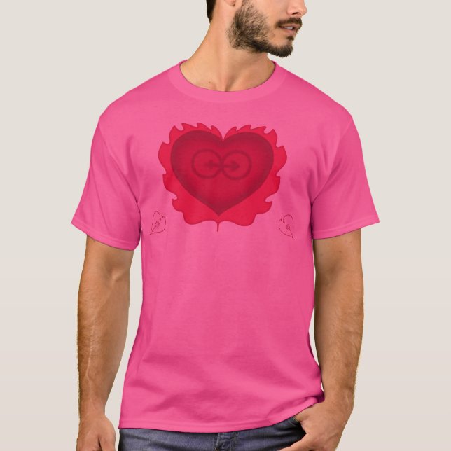 Lidandet Av Romantisk Kärlek T Shirt (Framsida)