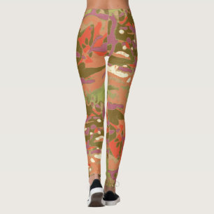 LIDJ Design. Camo Camo, titta på mig! Leggings