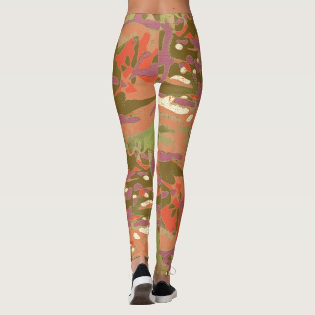 LIDJ Design. Camo Camo, titta på mig! Leggings (Baksida)