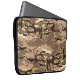 LIDJ Design. Camo Camo, var är Art Thou? Laptop Sleeve