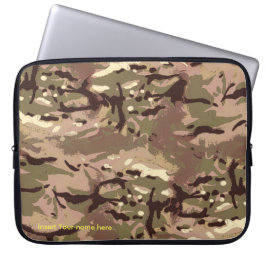 LIDJ Design. Camo Camo, var är Art Thou? Laptop Sleeve