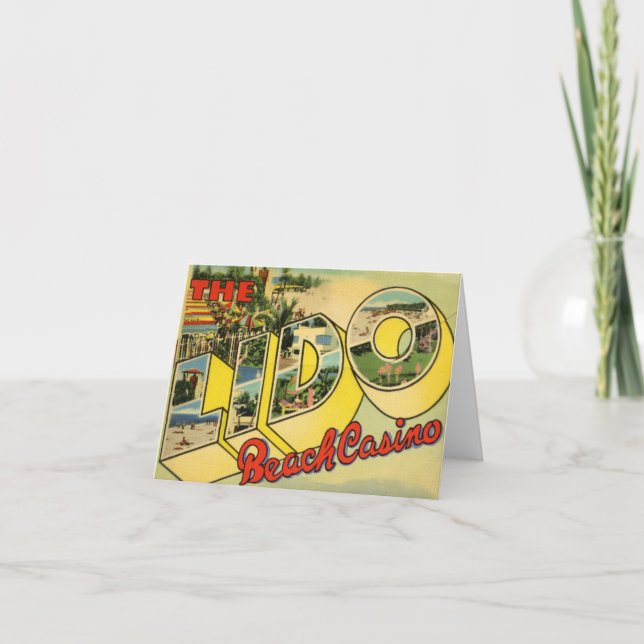 Lido Key Sarasota-kort Kort (Framsida)