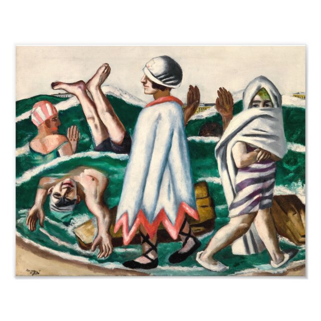 Lido | Max Beckmann | Fototryck (Framsidan)