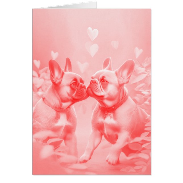 Liebesdoggen Karte Hälsningskort (Framsidan)
