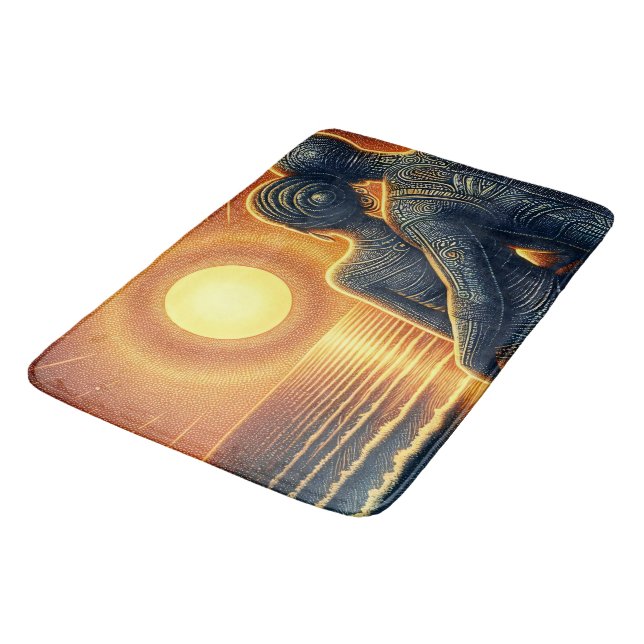 Liebespaar bei Sonnen Untergang am Meer Badrumsmatta (Vinklad)