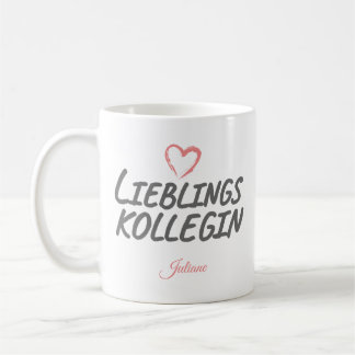 Lieblingskollegin | Geschenk für Kollegin Kaffemugg