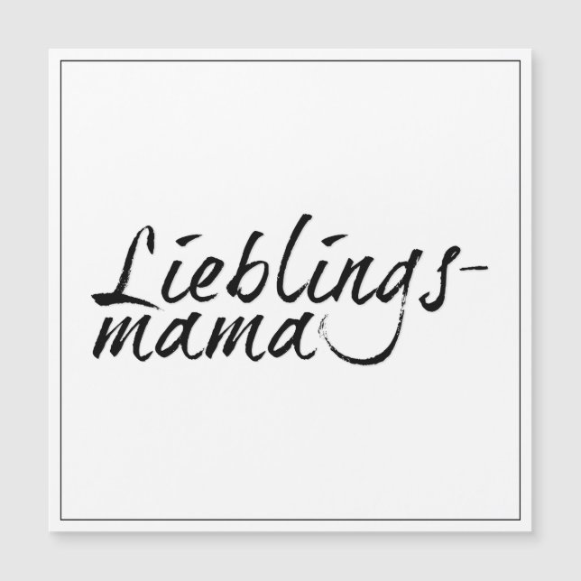 Lieblingsmama (Framsida)