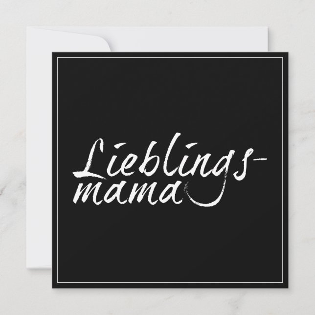 Lieblingsmama - vit 00001 (Framsida)
