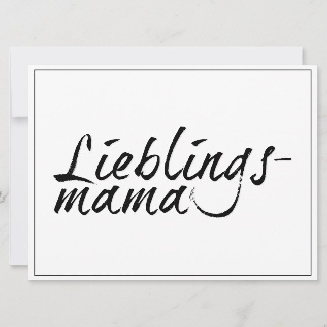 Lieblingsmamma (Framsida)
