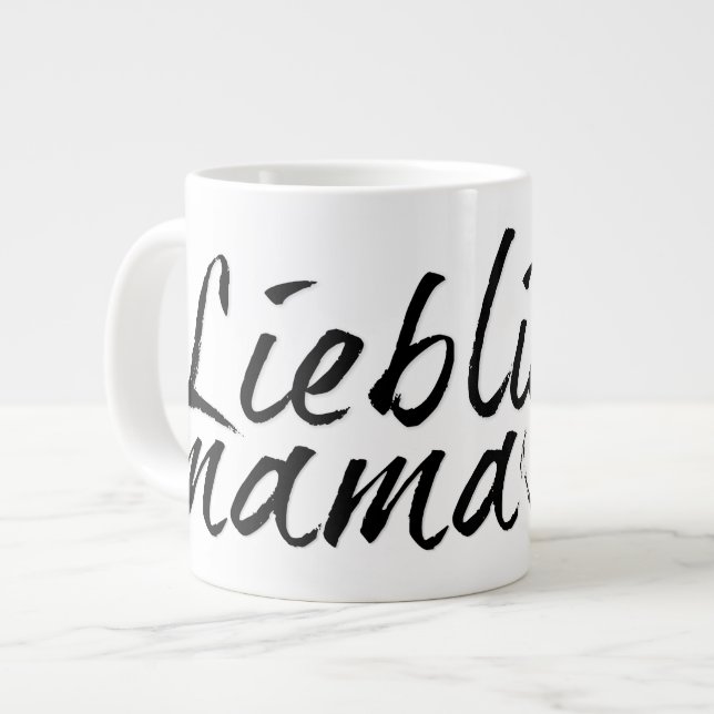 Lieblingsmamma Jumbo Mugg (Framsida vänster)