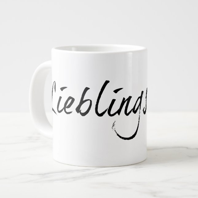 Lieblingsmamma Jumbo Mugg (Framsida vänster)