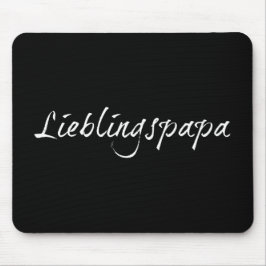 Lieblingspapa - weißer Schriftzug 0001 Musmatta