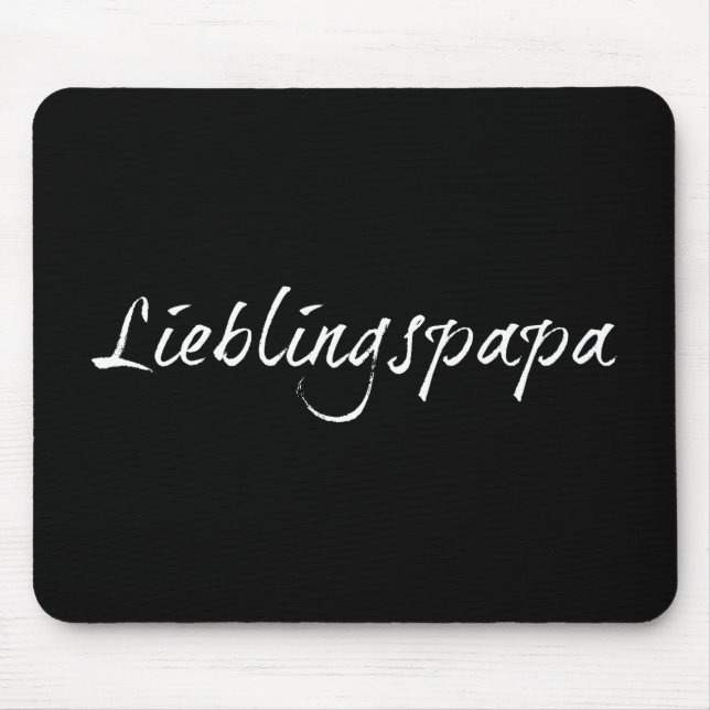 Lieblingspapa - weißer Schriftzug 0001 Musmatta (Framsidan)