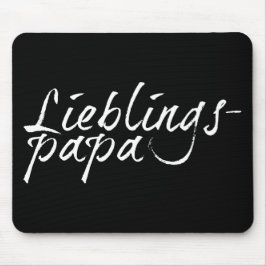 Lieblingspapa - weißer Schriftzug 0001 Musmatta