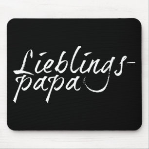 Lieblingspapa - weißer Schriftzug 0001 Musmatta