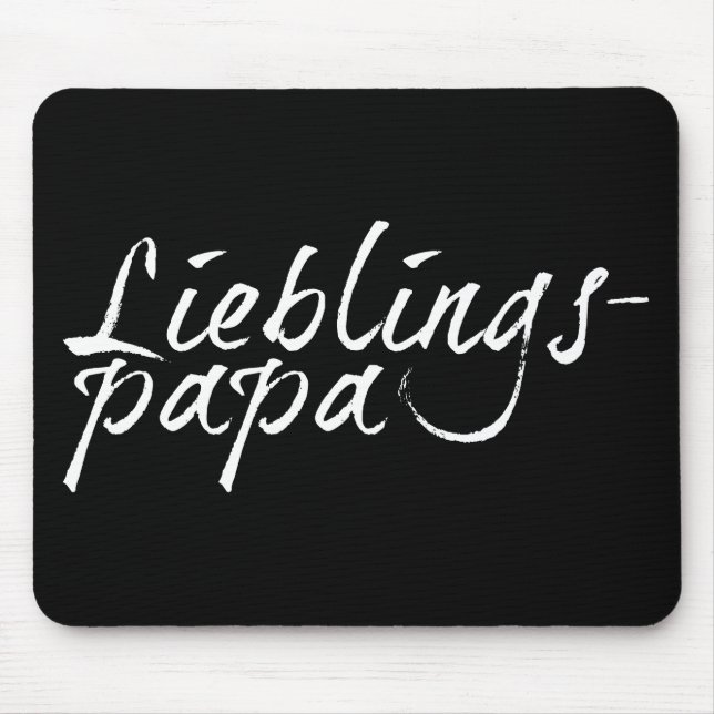 Lieblingspapa - weißer Schriftzug 0001 Musmatta (Framsidan)