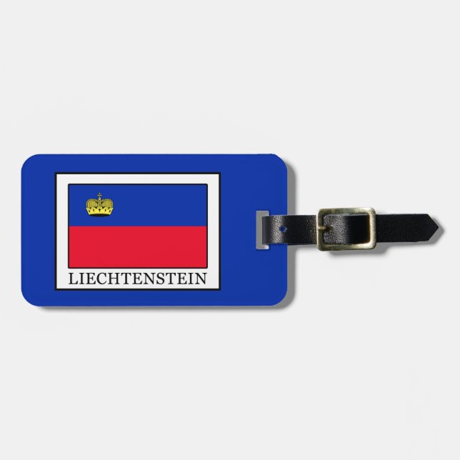 Liechtenstein Bagagebricka (Horisontell Framsida)