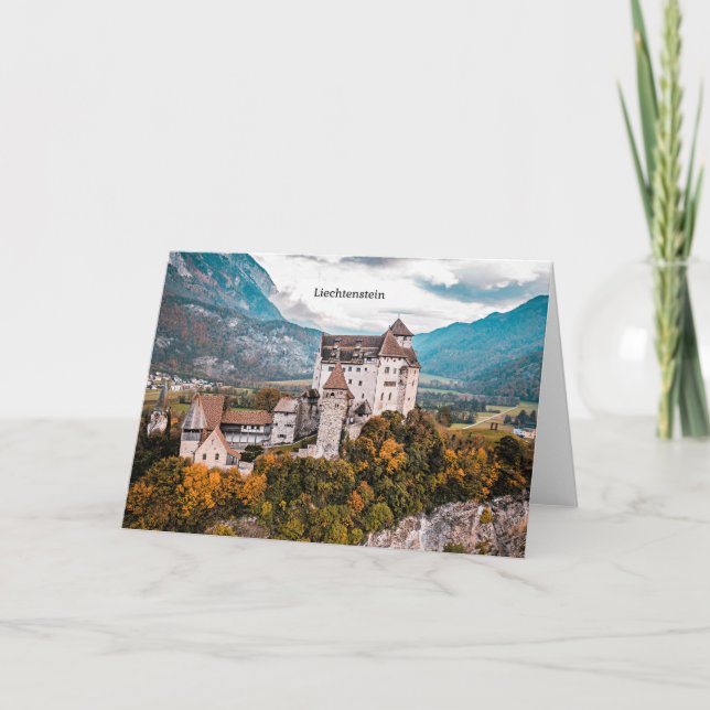 Liechtenstein Castle Kort (Framsida)