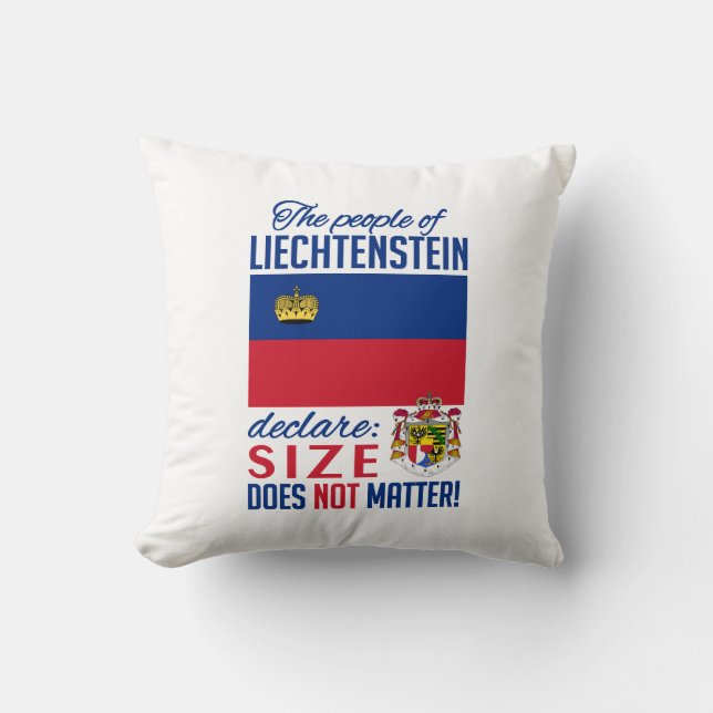 Liechtenstein dekorativ kudde (Framsida)