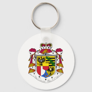 liechtenstein emblem nyckelring