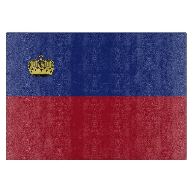 Liechtenstein flagga (Framsidan)