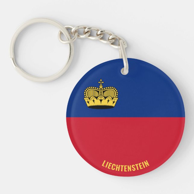 Liechtenstein Flagga Charming Patriotic (Framsidan)