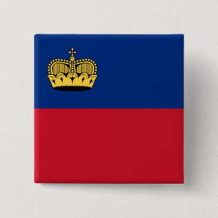 Liechtenstein Flagga Knapp
