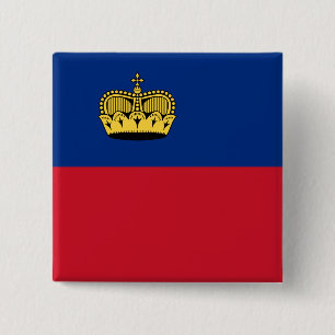 Liechtenstein Flagga Knapp