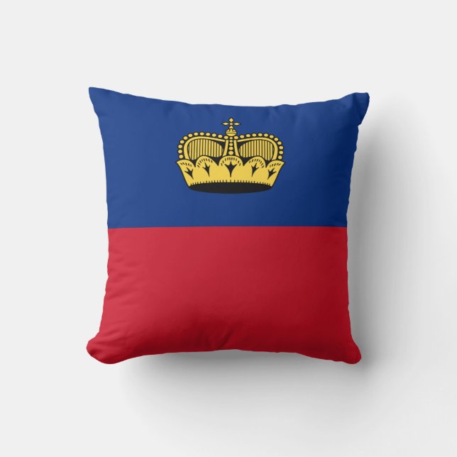 Liechtenstein Flagga Kudde (Framsida)