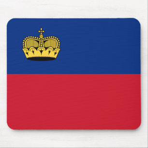 Liechtenstein Flagga Musmatta