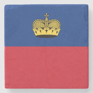 Liechtenstein Flagga Stenunderlägg