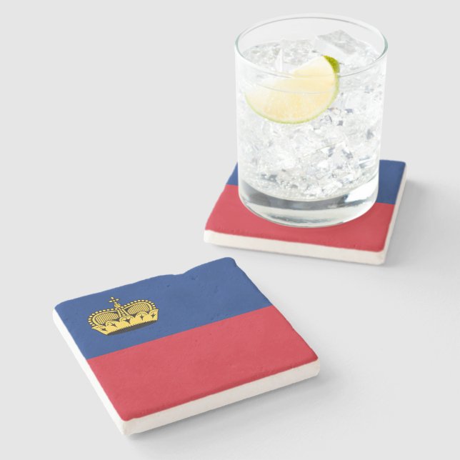 Liechtenstein Flagga Stenunderlägg (Sidan)