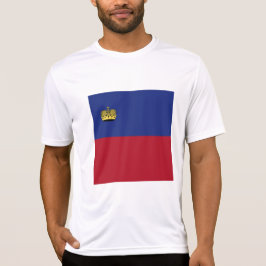Liechtenstein flagga t shirt