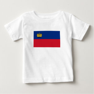 Liechtenstein flagga t shirt