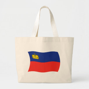 Liechtenstein Flagga Totebag Jumbo Tygkasse