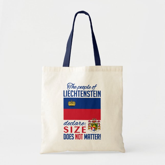 Liechtenstein hänger lös - välj stil, färg tygkasse (Framsidan)