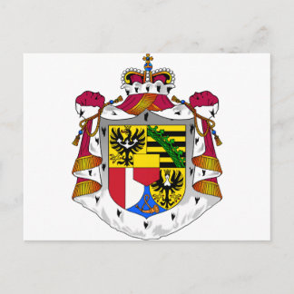 Liechtenstein Jackar om Arm Vykort