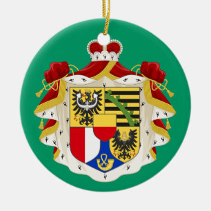 Liechtenstein* julprydnad julgransprydnad keramik