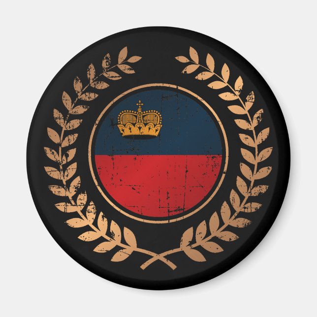 Liechtenstein Magnet (Framsidan)