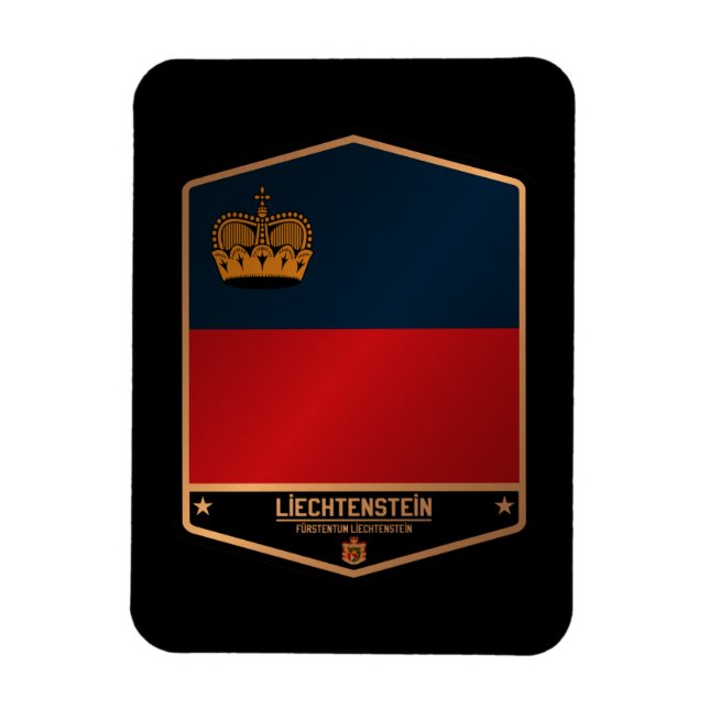 Liechtenstein Magnet (Vertikal)