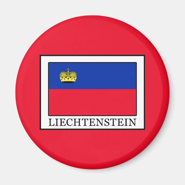 Liechtenstein Magnet (Framsidan)