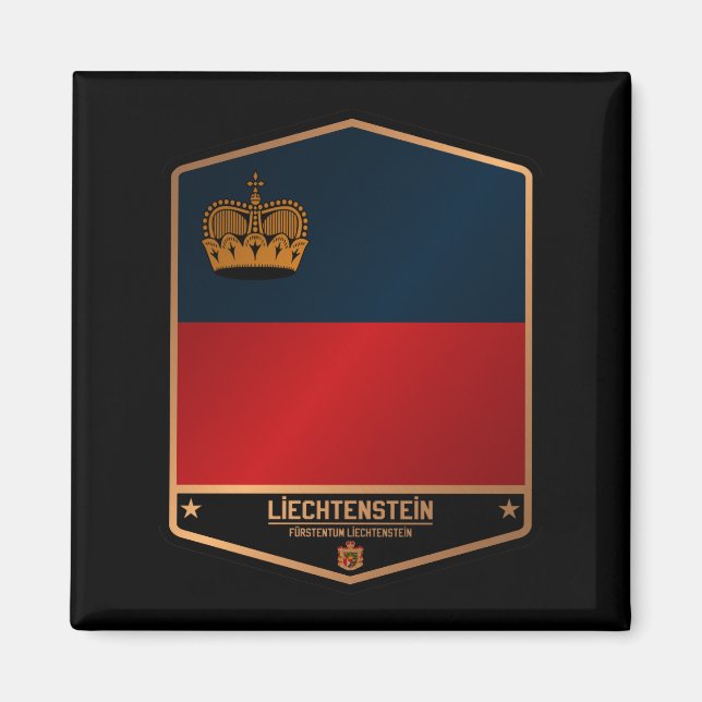 Liechtenstein Magnet (Framsidan)