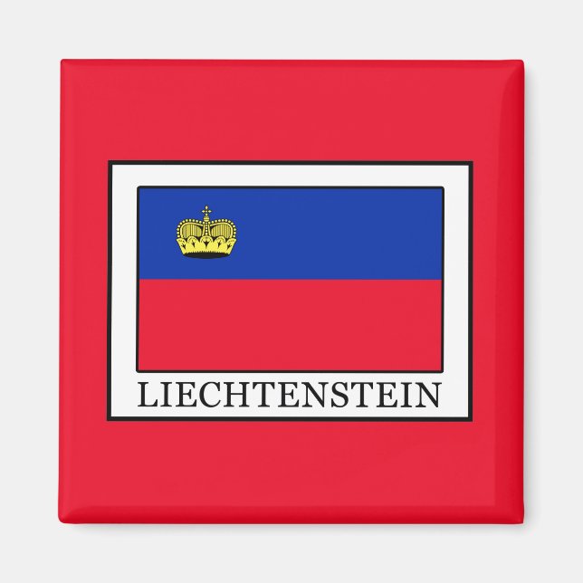 Liechtenstein Magnet (Framsidan)