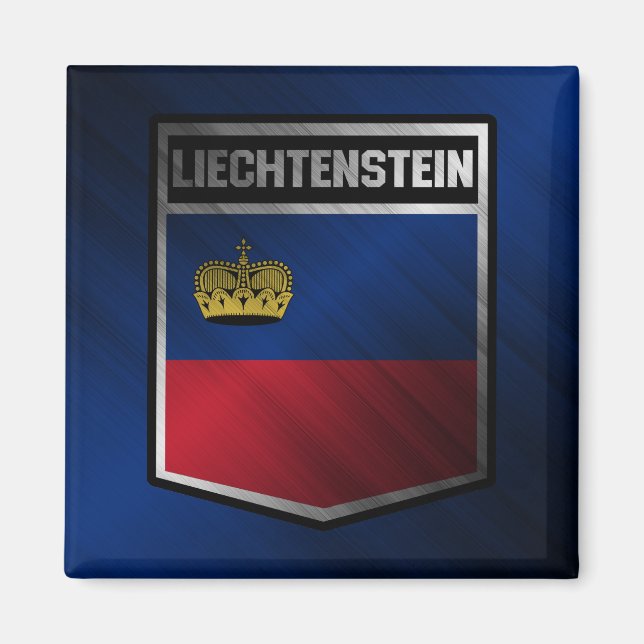 Liechtenstein Magnet (Framsidan)